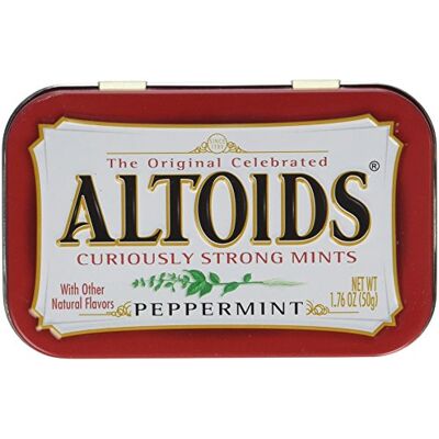Altoids Peppermint Mints 6 paks - Publicité Altoids Peppermint Mints 6 paks - Publicité