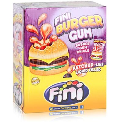 Fini Boom Burger 200 pieces - Publicité Fini Boom Burger 200 pieces - Publicité