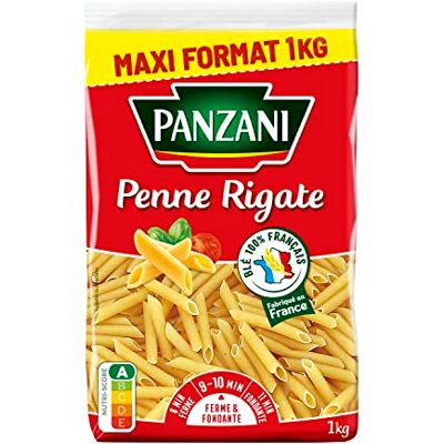 PANZANI Pâtes Penne Rigate, 1Kg - Publicité PANZANI Pâtes Penne Rigate, 1Kg - Publicité