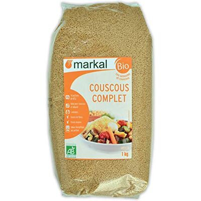 Markal Couscous complet 1Kg Bio - - Publicité Markal Couscous complet 1Kg Bio - - Publicité