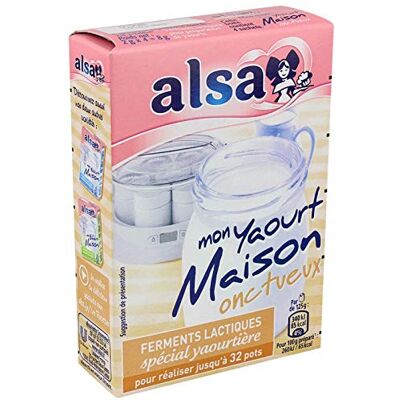 Epicerie sucrée ALSA Preparation Yaourt Maison Onctueux 8 G Lot De 3 - Publicité Epicerie sucrée ALSA Preparation Yaourt Maison Onctueux 8 G Lot De 3 - Publicité