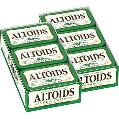 Altoids Menthe Menthe verte, 1,76 oz étain, 12 unités - Publicité Altoids Menthe Menthe verte, 1,76 oz étain, 12 unités - Publicité