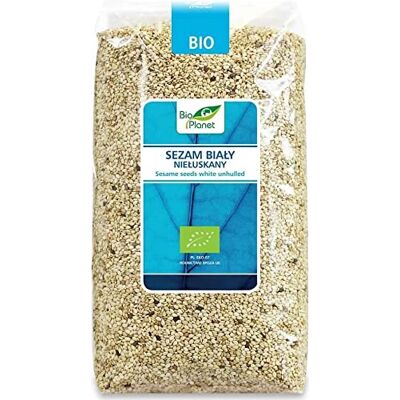 BIO PLANET Sésame Blanc Bio - Polyvalent, Riche en Protéines - Publicité BIO PLANET Sésame Blanc Bio - Polyvalent, Riche en Protéines - Publicité