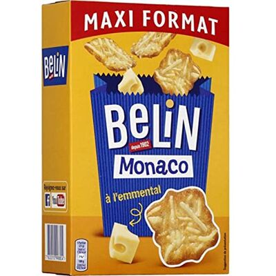 Belin Monaco à l’Emmental Maxi Format 155g (lot de 10) - Publicité Belin Monaco à l’Emmental Maxi Format 155g (lot de 10) - Publicité