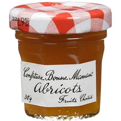 Bonne Maman Pot Confiture Abricot 15 x 30 g - Publicité Bonne Maman Pot Confiture Abricot 15 x 30 g - Publicité