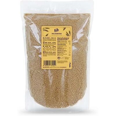 KoRo Couscous Bio 1,5 kg 100% Issu de l'agriculture Bio, sans additifs Naturel - Publicité KoRo Couscous Bio 1,5 kg 100% Issu de l'agriculture Bio, sans additifs Naturel - Publicité