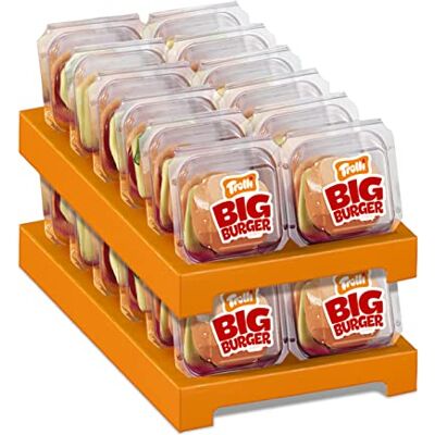 Trolli Maxi Burger 50 X 24 pièces - Publicité Trolli Maxi Burger 50 X 24 pièces - Publicité