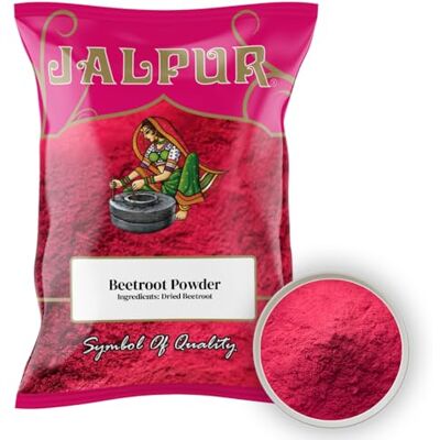 Jalpur Betterave rouge en poudre colorant alimentaire naturel 50 g - Publicité Jalpur Betterave rouge en poudre colorant alimentaire naturel 50 g - Publicité