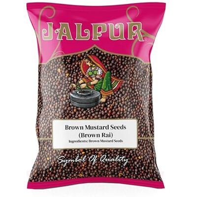 Jalpur Graines de moutarde brune 50 g - Publicité Jalpur Graines de moutarde brune 50 g - Publicité