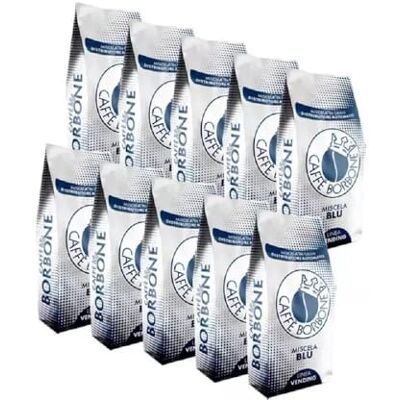 Caffè Borbone Café en grains Mélange BLEU Café Borbone 500 gr x 10 - Publicité Caffè Borbone Café en grains Mélange BLEU Café Borbone 500 gr x 10 - Publicité