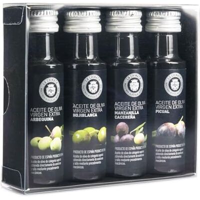 La Chinata ‘Box de Dégustation Mini’ d'Huile d'Olive Vierge Extra Monovariétale - Publicité La Chinata ‘Box de Dégustation Mini’ d'Huile d'Olive Vierge Extra Monovariétale - Publicité