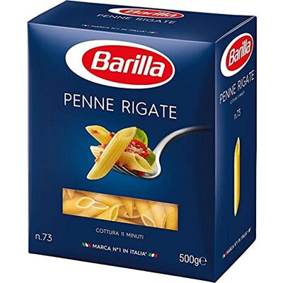 Barilla Penne Rigate 500g (lot de 3) - Publicité Barilla Penne Rigate 500g (lot de 3) - Publicité