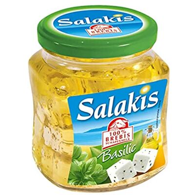 Salakis Fromage au lait de brebis, au basilic Le pot de 300g - Publicité Salakis Fromage au lait de brebis, au basilic Le pot de 300g - Publicité