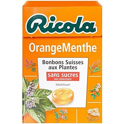 Ricola Orange Menthe (lot de 6) - Publicité Ricola Orange Menthe (lot de 6) - Publicité