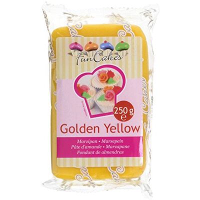 FunCakes Pâte d'Amande Jaune 250 g FC99525 - Publicité FunCakes Pâte d'Amande Jaune 250 g FC99525 - Publicité