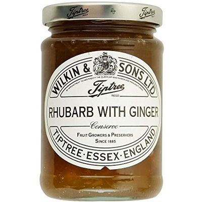 Tiptree Rhubarbe Au Gingembre Confit (340G) - Publicité Tiptree Rhubarbe Au Gingembre Confit (340G) - Publicité