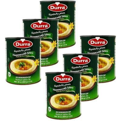 Durra Lot 6x Houmous Boîte 850g - Publicité Durra Lot 6x Houmous Boîte 850g - Publicité