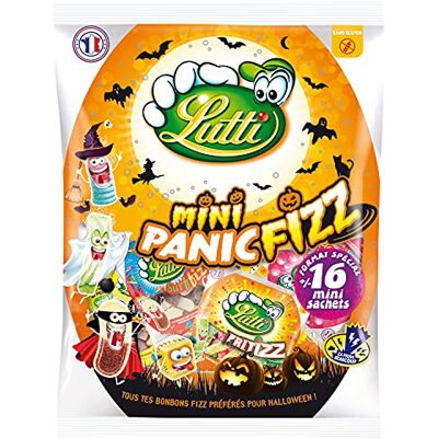 Lutti Mini Panicfizz Halloween, 18 Pièces , Aucune 400 G (Lot De 1) - Publicité Lutti Mini Panicfizz Halloween, 18 Pièces , Aucune 400 G (Lot De 1) - Publicité