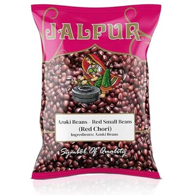 Jalpur Haricots azuki petits haricots rouges (haricot rouge du Japon) 500 g - Publicité Jalpur Haricots azuki petits haricots rouges (haricot rouge du Japon) 500 g - Publicité