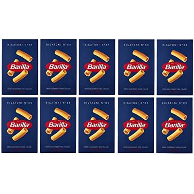 Barilla RIGATONI N 89 GR.500X10 - Publicité Barilla RIGATONI N 89 GR.500X10 - Publicité