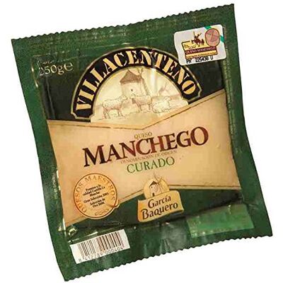 Villancenteno Fromage Manchego pur brebis 250 Grs Villacenteno - Publicité Villancenteno Fromage Manchego pur brebis 250 Grs Villacenteno - Publicité