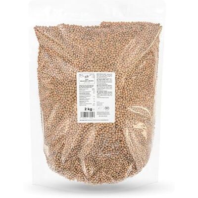 KoRo Lentilles plates brunes bio 2 kg Sans additif Qualité bio Vegan Haute teneur en protéines et en fibres Grand emballage - Publicité KoRo Lentilles plates brunes bio 2 kg Sans additif Qualité bio Vegan Haute teneur en protéines et en fibres Grand emballage - Publicité