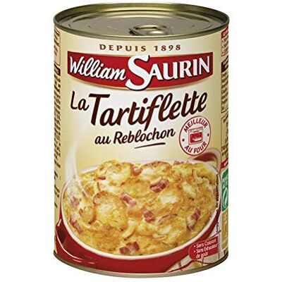 Epicerie salée WILLIAM SAURIN TARTIFLETTE AU REBLOCHON PLAT CUISINÉ 410G LOT DE 4 - Publicité Epicerie salée WILLIAM SAURIN TARTIFLETTE AU REBLOCHON PLAT CUISINÉ 410G LOT DE 4 - Publicité
