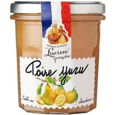 LUCIEN GEORGELIN Préparation de fruits Poire Citron Yuzu le bocal de 320g - Publicité LUCIEN GEORGELIN Préparation de fruits Poire Citron Yuzu le bocal de 320g - Publicité