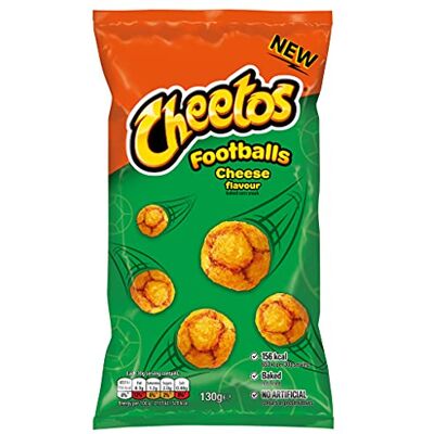 Cheetos Footballs Goût Fromage 130 g - Publicité Cheetos Footballs Goût Fromage 130 g - Publicité