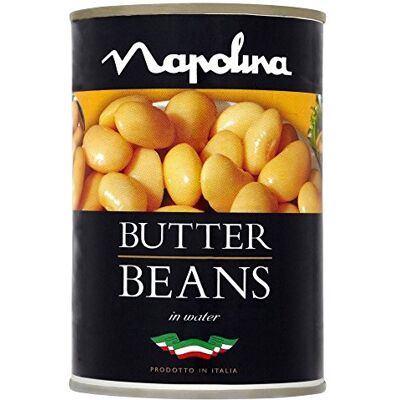 Napolina Haricots beurre à l'eau salée (400g) Paquet de 2 - Publicité Napolina Haricots beurre à l'eau salée (400g) Paquet de 2 - Publicité