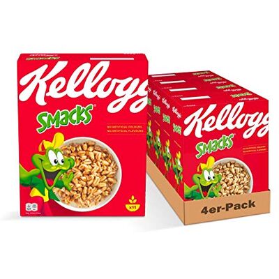 Kellogg's Smacks, 4er Pack (4 x 330 g) - Publicité Kellogg's Smacks, 4er Pack (4 x 330 g) - Publicité