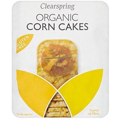 Clearspring Gluten Free Organic Corn Cakes 130g - Publicité Clearspring Gluten Free Organic Corn Cakes 130g - Publicité