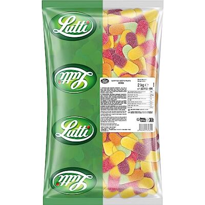 Lutti Surffizz fruits 2kg - Publicité Lutti Surffizz fruits 2kg - Publicité