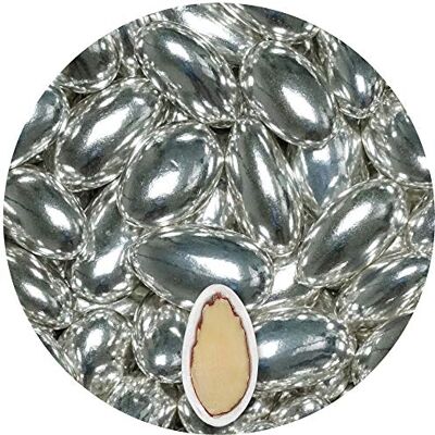 EinsSein Dragées Amandes Nobile Argenté brillant 500g ca. 140 pièce Dragees Mariage Baptême Communion Célébrer Fête Candybar Confiserie Candy Bar Cadeaux Invités Bonbons Amande Premium - Publicité EinsSein Dragées Amandes Nobile Argenté brillant 500g ca. 140 pièce Dragees Mariage Baptême Communion Célébrer Fête Candybar Confiserie Candy Bar Cadeaux Invités Bonbons Amande Premium - Publicité