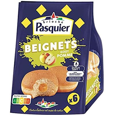 Pasquier Beignets Goût pomme x6 330g - Publicité Pasquier Beignets Goût pomme x6 330g - Publicité