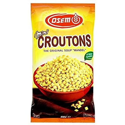 Osem Mini Mandel Crouton (12x14.1 Oz) - Publicité Osem Mini Mandel Crouton (12x14.1 Oz) - Publicité
