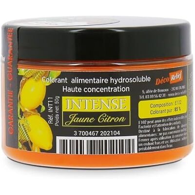 Déco Relief Colorant Professionnel Intense Jaune Citron HC 50 g - Publicité Déco Relief Colorant Professionnel Intense Jaune Citron HC 50 g - Publicité