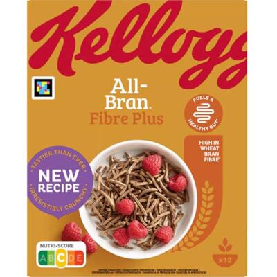 Kellogg's Céréales All-Bran Fibres Plus 500g - Publicité Kellogg's Céréales All-Bran Fibres Plus 500g - Publicité