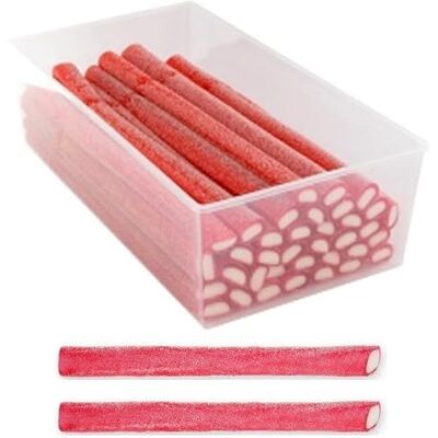 Fini Maxi tubes Fraise Sucrés x 30 - Publicité Fini Maxi tubes Fraise Sucrés x 30 - Publicité