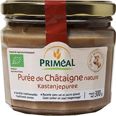 Purée de châtaigne d'Ardèche Primeal - Bio, 300g - Publicité Purée de châtaigne d'Ardèche Primeal - Bio, 300g - Publicité