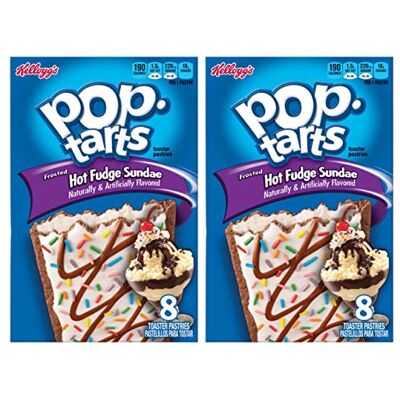 The Bramble Bay Kellogg's Pop Tartelettes glacées au caramel chaud Sundae 384 g Lot de 2 - Publicité The Bramble Bay Kellogg's Pop Tartelettes glacées au caramel chaud Sundae 384 g Lot de 2 - Publicité