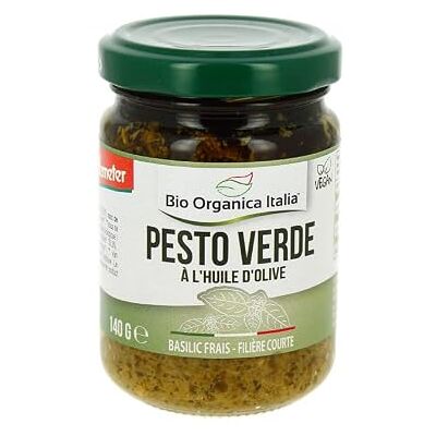 Bio Organica Italia Pesto Vert de Basilic - Pesto - Publicité Bio Organica Italia Pesto Vert de Basilic - Pesto - Publicité