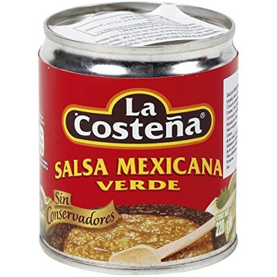 La Costeña Salsa Verde 220gr - Publicité La Costeña Salsa Verde 220gr - Publicité