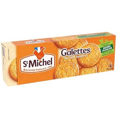 St Michel Galettes Pur Beurre 130G Lot De 4 - Publicité St Michel Galettes Pur Beurre 130G Lot De 4 - Publicité