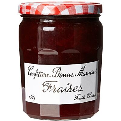 Bonne Maman Bonne-Maman Confiture Extra-Fraises 750 g Lot de 3 - Publicité Bonne Maman Bonne-Maman Confiture Extra-Fraises 750 g Lot de 3 - Publicité