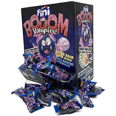 Fini Présentoir Chewing-Gum acidifié Vampire Menge:Display - Publicité Fini Présentoir Chewing-Gum acidifié Vampire Menge:Display - Publicité