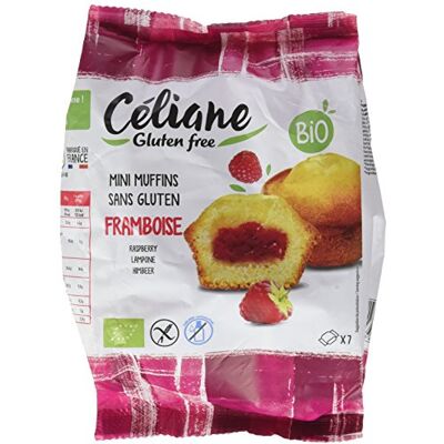 Baule Volante Céliane Mini Muffins Framboise BIO 200 g - Publicité Baule Volante Céliane Mini Muffins Framboise BIO 200 g - Publicité