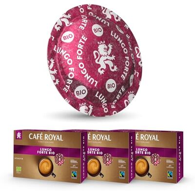 Café Royal - Pro - Lungo Forte BIO - Coffee capsules - Publicité Café Royal - Pro - Lungo Forte BIO - Coffee capsules - Publicité