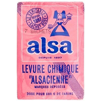 Alsa Baking Powder 7 x 11g - Publicité Alsa Baking Powder 7 x 11g - Publicité
