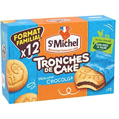 St Michel Tronches de Cake Maxi Format 1.75 kg Lot de 5 - Publicité St Michel Tronches de Cake Maxi Format 1.75 kg Lot de 5 - Publicité